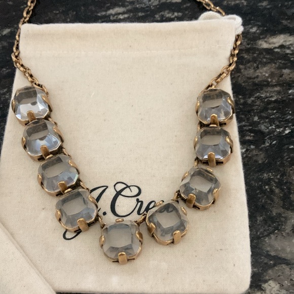 J. Crew Clear Necklace and Bracelet Set - Picture 2 of 5